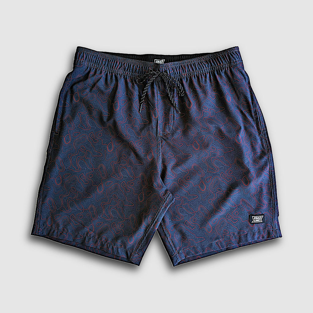 Langley Tech Short - Carbon/Topo